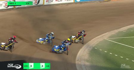 Żużel. Goście rozjechani i sprowadzeni na ziemię. Zobacz skrót meczu Betard Sparta Wrocław - Motor Lublin