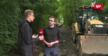 Gmina Wiśniowa poszkodowana przez opady. Część mieszkańców jest odcięta od świata