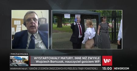 Wojciech Bartczak o starcie matur. "Emocjonalnie było to ważne"