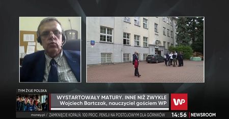Wojciech Bartczak o maturze 2020. Egzamin przebiegał w "w normalnych warunkach"