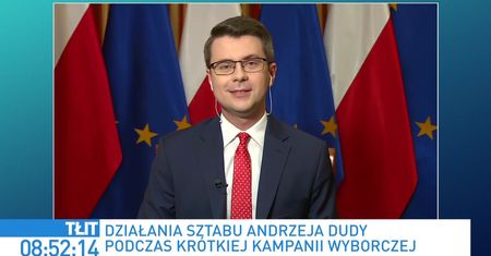 Wybory 2020. Spór pomiędzy Andrzejem Dudą i Mateuszem Morawieckim? Piotr Mueller rozbawiony