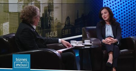 Biznes Mówi: gościem Olga Grygier-Siddons, wieloletnia prezeska PwC w Europie Środkowo-Wschodniej
