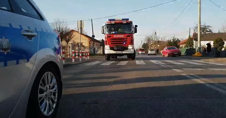 Babcia z wnukiem potrąceni na przejściu dla pieszych