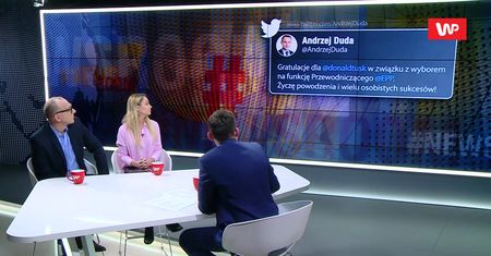 Duda pogratulował Tuskowi. "To zagrywka kampanijna"