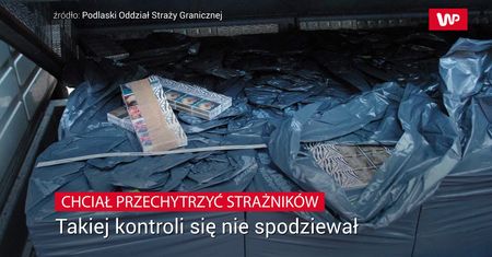 Zajrzeli pod pakę. 34-latek od razu się przyznał