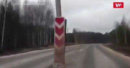 Drogowy absurd. Nagranie z Rosji