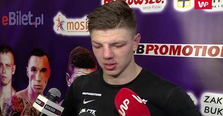 Szymański znokautowany na MB Boxing Night 6. "Sam siebie negatywnie zaskoczyłem"