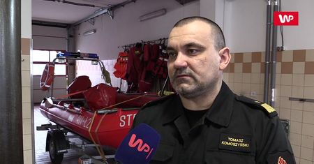 Chojnice: pożar w hospicjum. Komendant straży pożarnej mówi o największym zagrożeniu