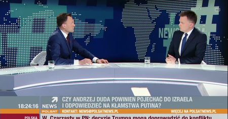 Czy Duda powinien lecieć do Jerozolimy? Jego konkurent: odpowiedź jest prosta
