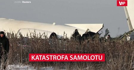 Samolot z 95 pasażerami runął na ziemię. Zobacz nagranie