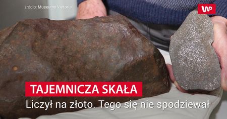 Tajemnicza skała. Liczył na złoto. Tego się nie spodziewał