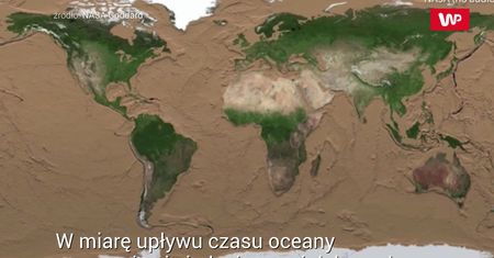 One wyschną pierwsze. Przerażająca animacja NASA