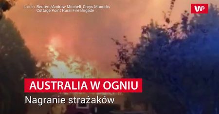 Potężne pożary w Australii