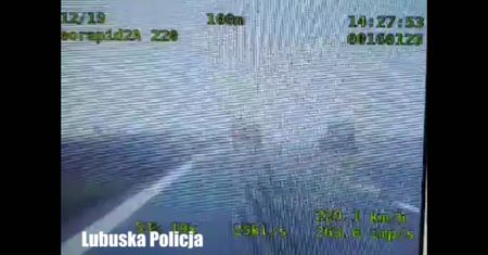 Spieszył się na święta, stracił prawo jazdy