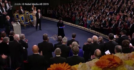 Olga Tokarczu odebrała Nobla. Zobacz ten ważny moment
