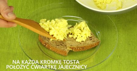 Jajecznica z pesto