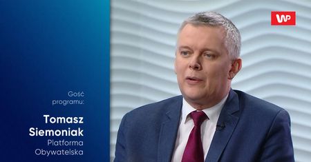 Jacek Sasin o wyborach w PO. Tomasz Siemoniak odpowiada: to absurdalne