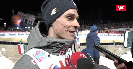 Skoki narciarskie. Piotr Żyła uszanował hymn rywali i przerwał wywiad!