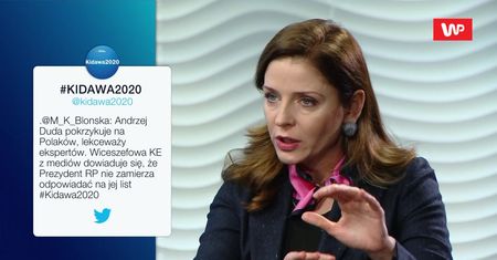 Niefortunne słowa Małgorzaty Kidawy-Błońskiej o Jarosławie Kaczyńskim. Joanna Mucha tłumaczy