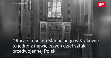 Zrabowany ołtarz Wita Stwosza