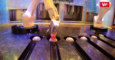 Robot sam przyrządził mi drinka. Tipsy Robot Bar na CES2020