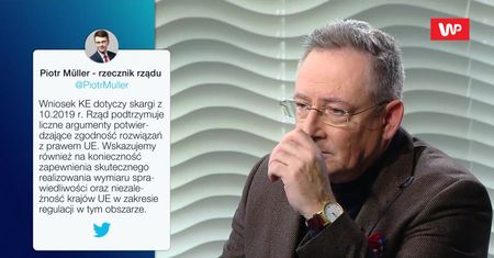 "To jest bełkot!". Rzecznik rządu o wniosku KE. Bartłomiej Sienkiewicz nie wytrzymał