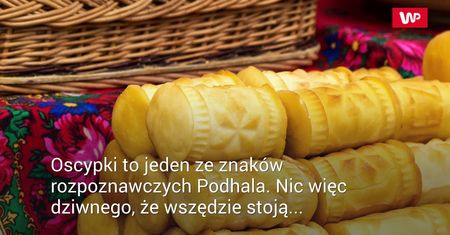 Uwaga na fałszywe oscypki