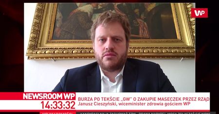 Afera maseczkowa. Wiceminister mówi o szczegółach transakcji