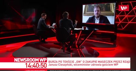 Afera maseczkowa. Wiceminister Cieszyński odpiera zarzuty o kolesiostwo