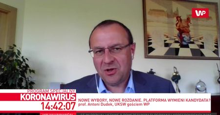 Koronawirus. Wybory 2020 r. Prof. Antoni Dudek: Borys Budka jest dziś w poważnych kłopotach