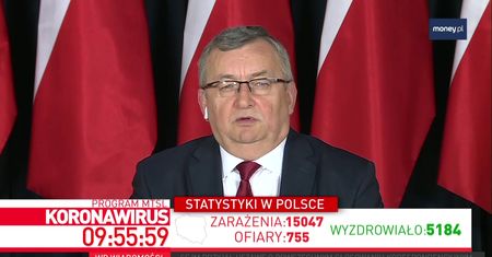 Minister o proteście przedsiębiorców: desperacja nie usprawiedliwia narażania na zakażenie