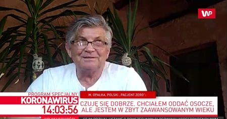 Koronawirus w Polsce. "Pacjent zero": bałem się, że wszyscy umrzemy