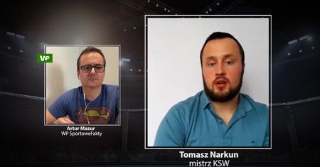 "Klatka po klatce" (online): Tomasz Narkun przymierzany do powrotu, rywal może być problemem