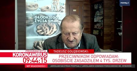 Koronawirus w Polsce. Gołębiewski: "obrót niższy o 25 procent"