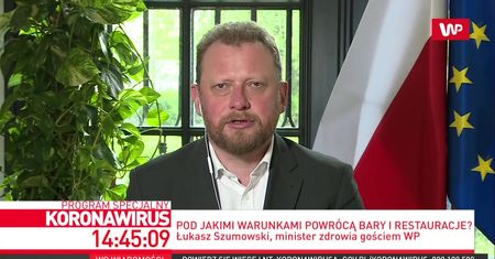 Restauracje otwarte w połowie maja? Szumowski odpowiada