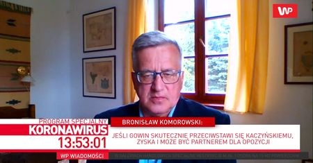 Wybory 2020. Bronisław Komorowski broni Małgorzaty Kidawy-Błońskiej
