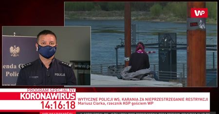 Mandat za nienoszenie maseczki. Policja mówi o przypadku bezdomnego