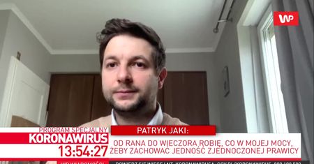 Koronawirus w Polsce. Będą przedterminowe wybory? Patryk Jaki: to jest opcja, której nie wykluczam