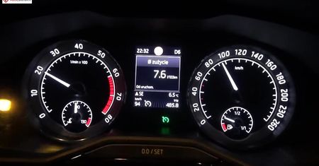 Skoda Superb Combi 4X4 2.0 TSI 280 KM (AT) - pomiar spalania