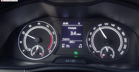 Skoda Scala 1.0 TSI 115 KM (MT) - pomiar zużycia paliwa