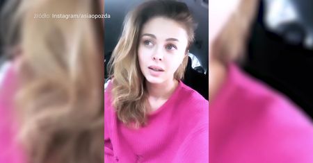 Asia Opozda świadkiem porzucenia psa  na drodze. Aktorka szuka właściela