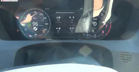 Jaguar F-Pace SVR 5.0 V8 550 KM (AT) - pomiar zużycia paliwa