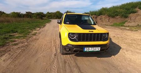 Jeep Renegade Trailhawk - blisko do Wranglera