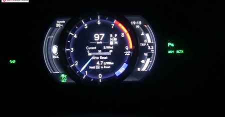 Lexus LC 500 5.0 V8 464 KM (AT) - pomiar zużycia paliwa