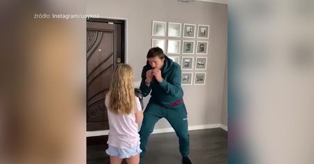 #dziejesiewsporcie: Ołeksandr Usyk w roli trenera... córki