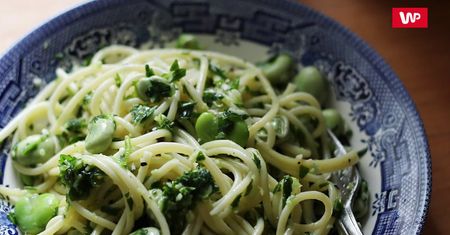 Niezwykłe spaghetti. Dodaj do niego bób