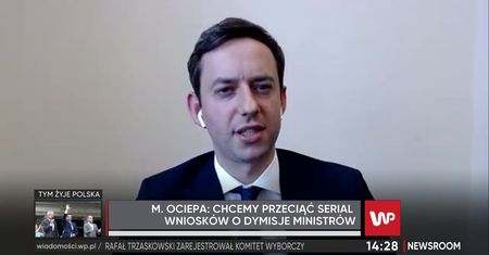 Wybory 2020. Wotum zaufania dla rządu Mateusza Morawieckiego. Wiceminister Marcin Ociepa o "zepsuciu" opozycji