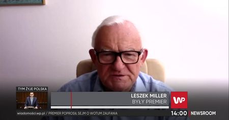 "Newsroom". Leszek Miller: histeryczne przemówienie Morawieckiego