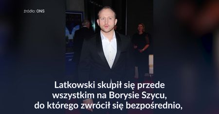 Wielu wydało już wyrok. Borys Szyc dostaje pogróżki przez Latkowskiego
