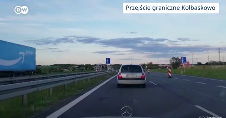 Sytuacja na polsko-niemieckiej granicy. Nagranie z ukrytej kamery